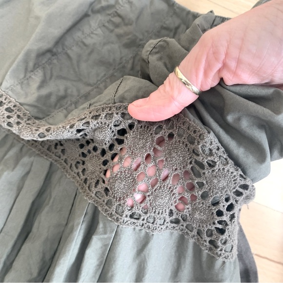 LPB Les Petite Bombes French Green dress. M/L - Picture 5 of 11